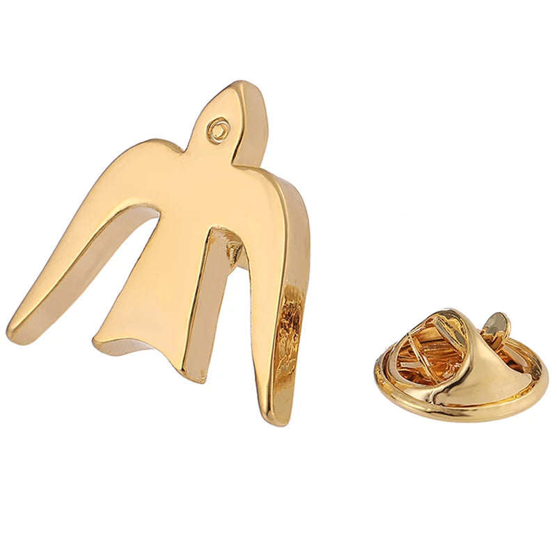 High quality men's and women's brooches cute animals dogs horses turtles lapels pins hats scarves badge accessories jewelry gift