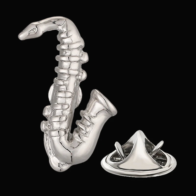 Classic men's women's brooches music drums guitars pianos lapel pins hats scarves suit shirts necktie pin accessories jewelry