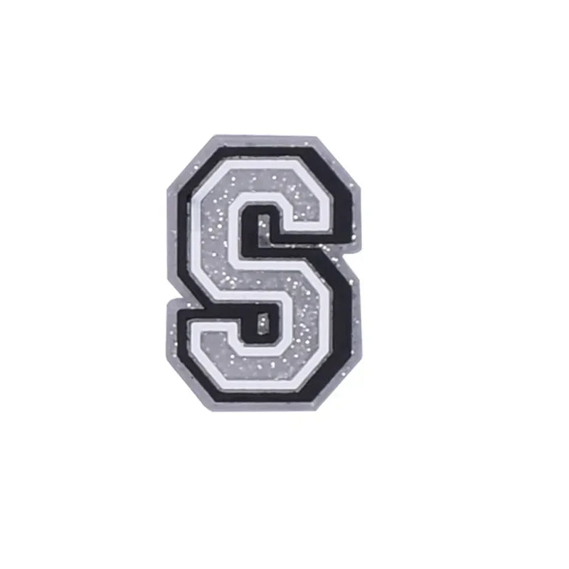 Shoe Charms for Crocs Accessories A B C Letter Shoes Charm for Croc Decorations Pins Men Accessory Jeans Woman Clogs Clips