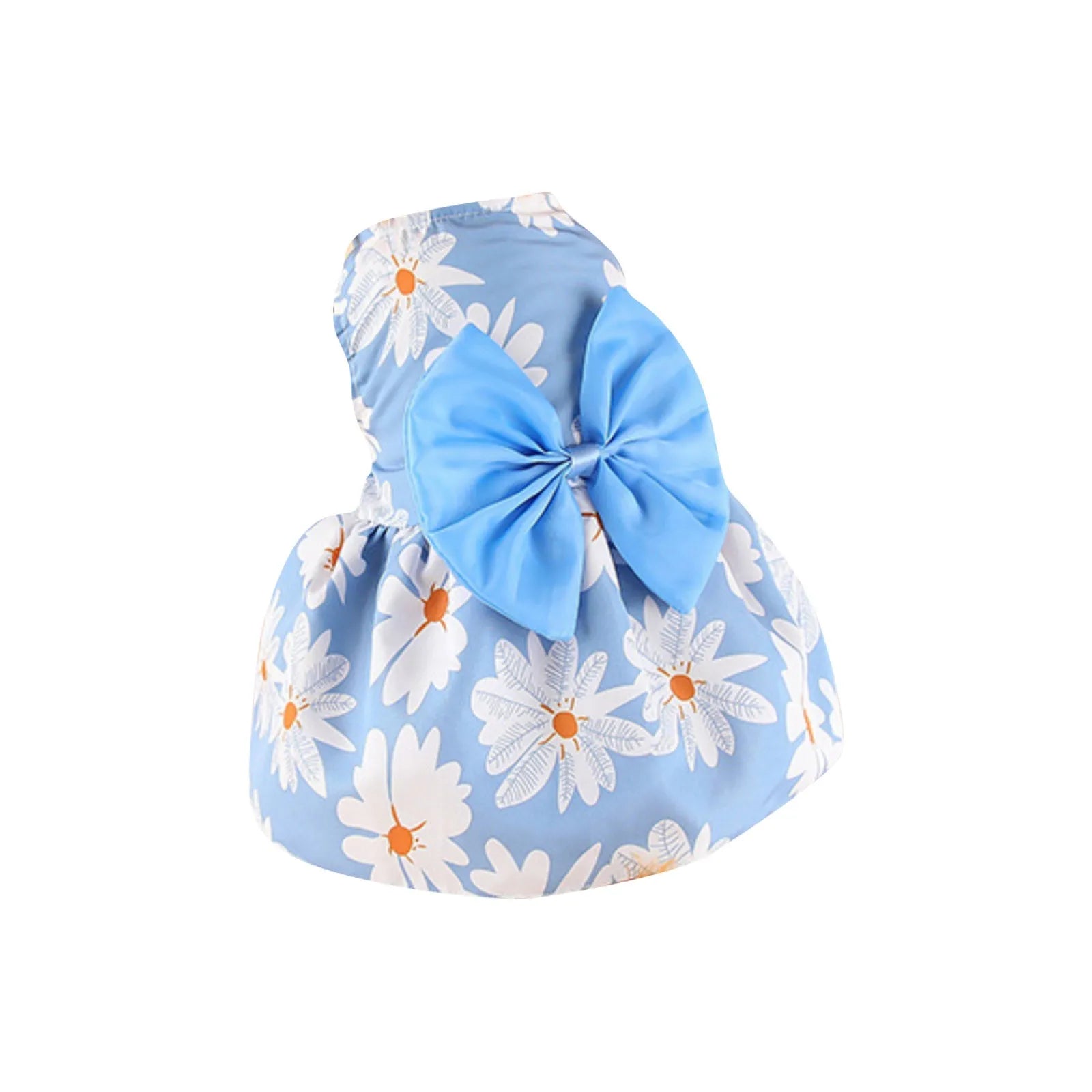 Pet Dresses Soft Comfortable Sleeveless Floral Outfit for Cats And Dogs Perfect for Daily Wear Special Occasions Dog Skirts