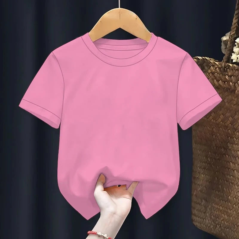 Children T-shirt Children Girl Boy T-shirt Custom Diy Pattern Logo Funny Casual Tops Tees DIY Name Logo Picture Text Child Girl Boy T-shirts