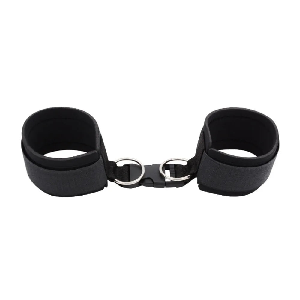 Couple Femdom Handcuffs Ankle Cuffs SM Bondage Alternative Bondage Buckle Handcuffs Set Sex Toys Adult Sex Toy