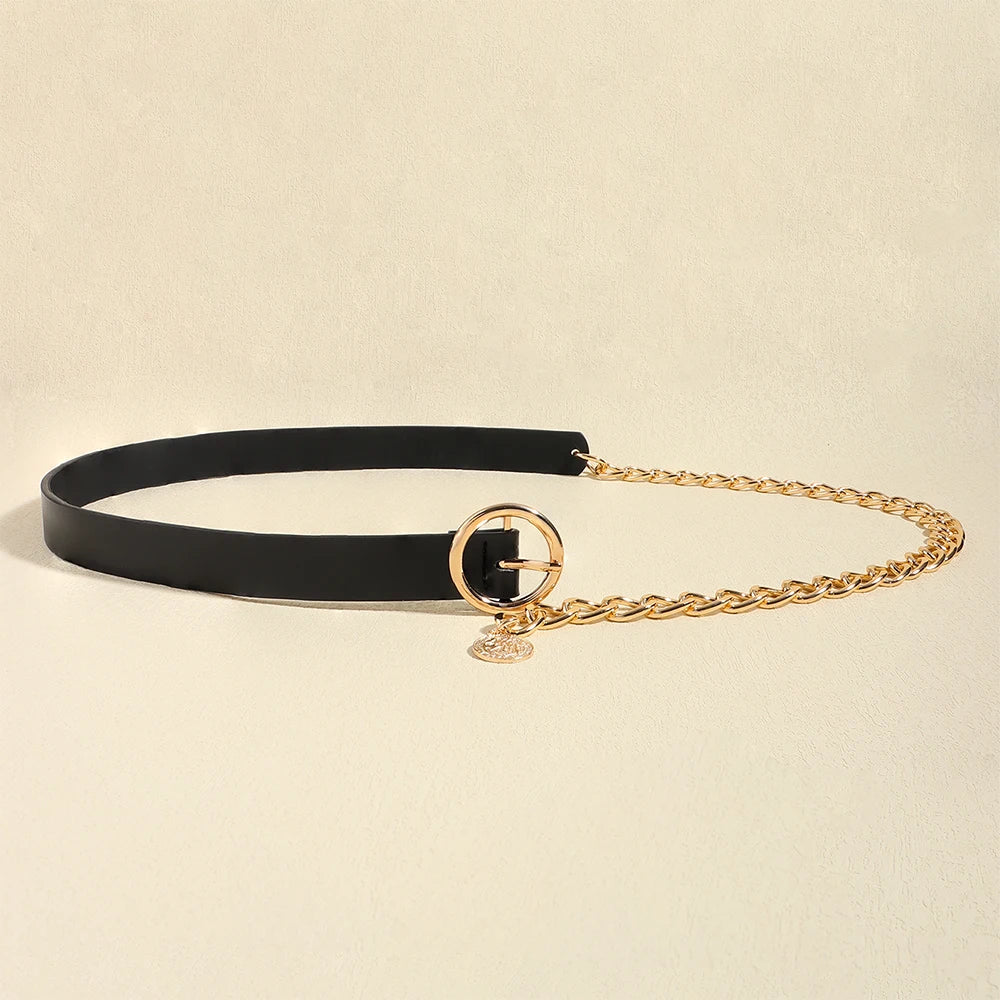 Chain belt fashion personality multi-layer combination belt women's new summer dress decorative belt