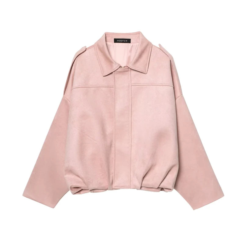 Women's Coat  2025 New Fashion Autumn and Winter Casual Jacket for Women Loose Chic Ladies Jacket