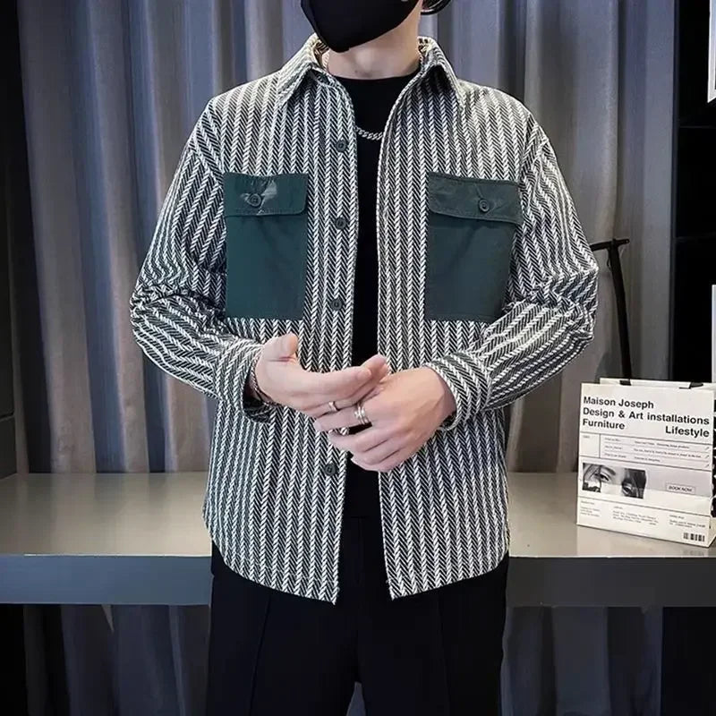 Men's Jackets High Quality Male Coats Trendy Printed Cheap Sale Clothes Offer Deals Korean Reviews Many New In Fast Delvery Cold