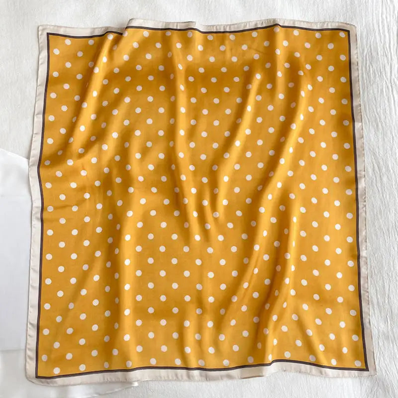 Fashion Scarves for Women Shawl Print Silk Satin Hijab Scarf Female Bandana Luxury Brand Square Shawls Scarfs For Ladies