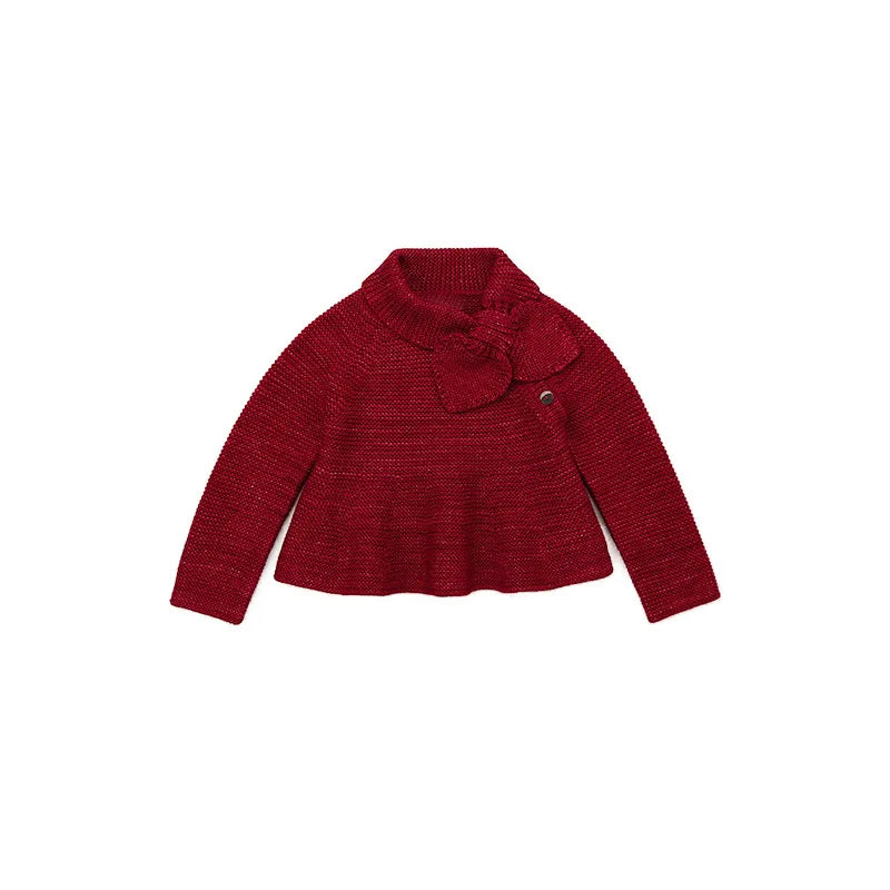 Kids Sweaters 24 Winter Girls Cute Embroidery Cartton Print Outwear Cardigan Clothing