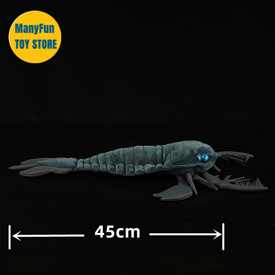 Realistic Megalograptus Plush Toy Eurypterid Plushie Pterygotus Peluche Lifelike Stuffed Animals Simulation Doll Kawai Toy Gifts