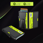 Wallet for Men - with Money Clip Slim Leather Slots Credit Card Holder RFID Blocking Bifold Minimalist Wallet