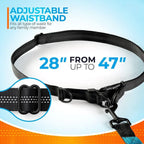 Pet Leash Pet Leash, Portable Running Sports Leash, Reflective Two-hand Handle Retractable Dog Leash, Dog Chain Leash