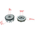Clutch 70 Teeth Clutch 127mm diameter,6 plate and 6 Column for Zongshen,Bashan,Loncin Lifan CB CG200cc 250cc Water cooled engine