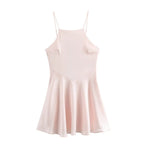 women's dresses 2025 New Fashion Women's Long Dresses Women's Satin Texture Short Dresses