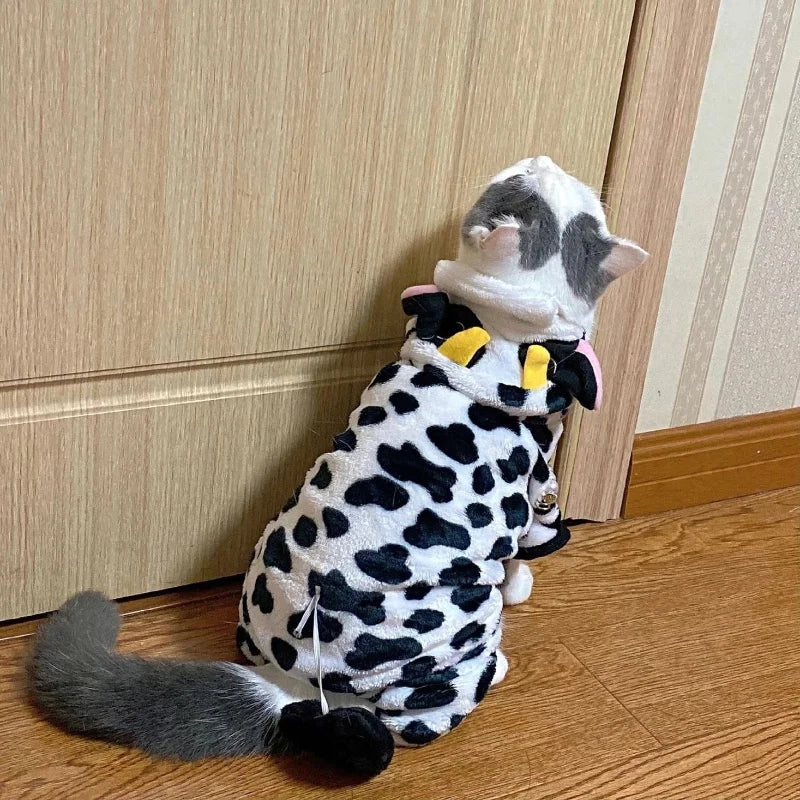 Pet Dog Clothes Soft Warm Fleece Dogs Jumpsuits dog hoodie Pet Clothing for Small Dogs Puppy Cats Hoodies Chihuahua Yorkshire Costume Coats