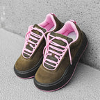 Men's Footwear Trendy Men's Shoes Autumn Winter 2025 New Casual Sporty Versatile Bread Shoes Polyester Sole Comfortable