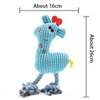 Dogs Plush Toys Indoor Interactive Play Products Pet Chewy Resistant Teeth Grinding Supplies Puppy Kitten Fleece Squeak Toy