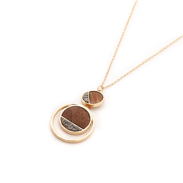 circular necklace, square, metal, multilayer, hip hop, long chain, cool, simple necklace, ladies and gentleman, jewelry, gifts