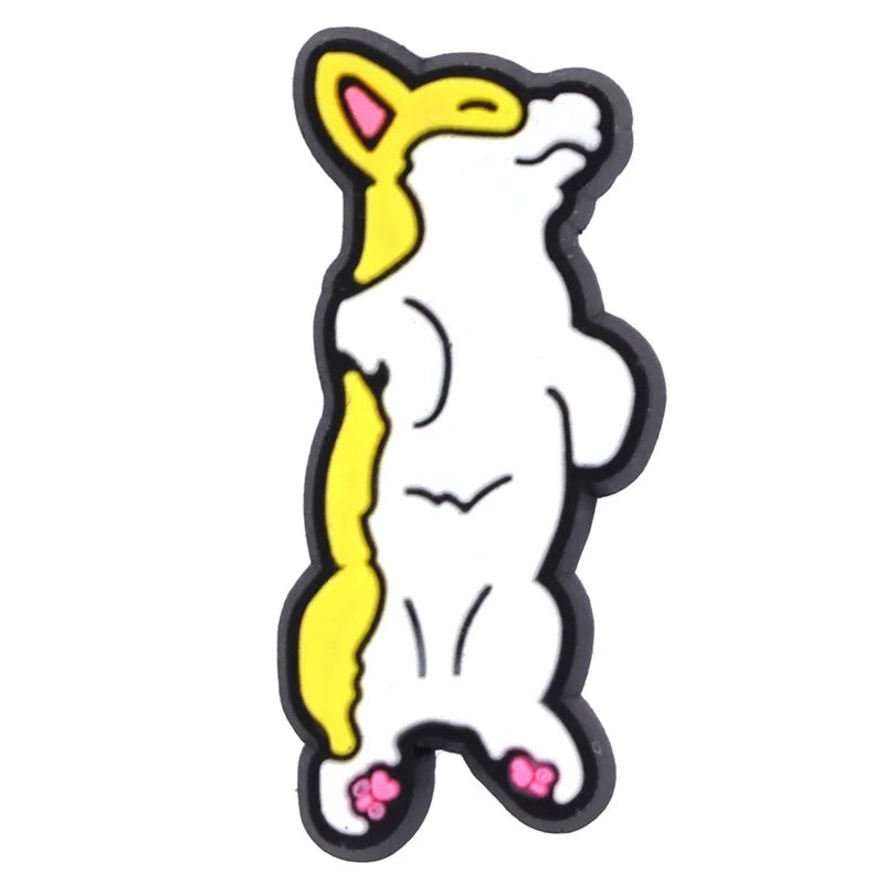 Shoe Charms for Crocs Accessories Dog Pet Badge Women Clogs Buckle Kids Pins Men Decoration Jeans X-mas Gift Shoe Accessories