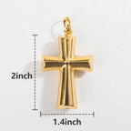 Pendant Necklace with Chain Gold Plated Dubai African Accessories For Women Big Size Men Hip Hop Fashion Jewelry