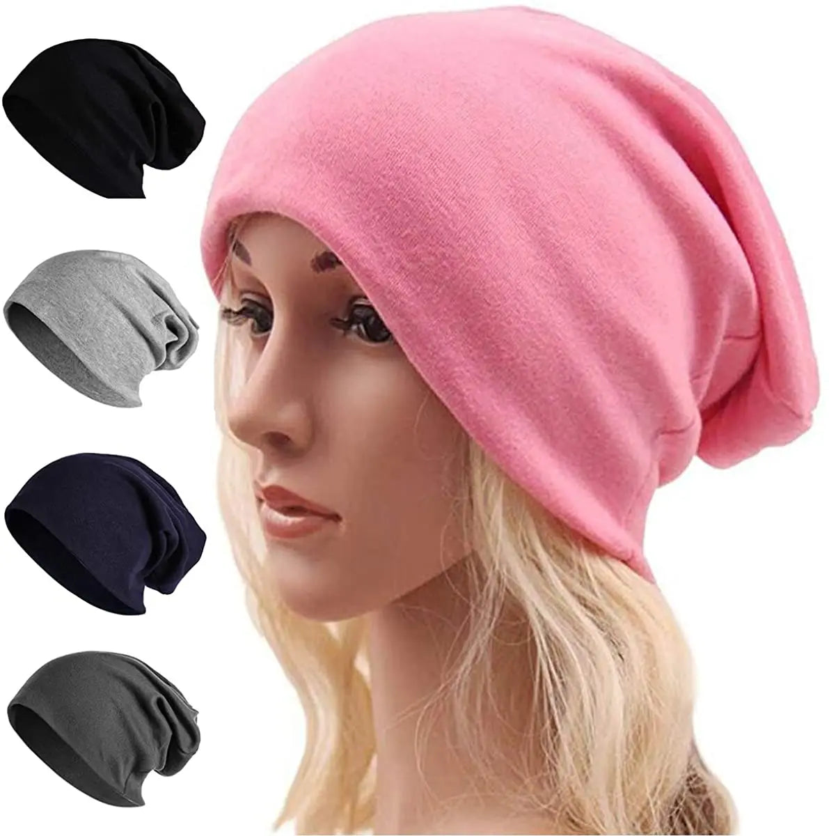 Hip-hop Beanies Hat for Women Men Stretch Slouchy Outdoor Skull Cap Suitable for Spring Autumn Winter Skullies Beanie Caps