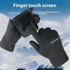 Winter Riding Glove - Touchscreen Ski Snow Motorcycle Bike Gloves, Waterproof Thermal Insulated for Men, Outdoor Sports