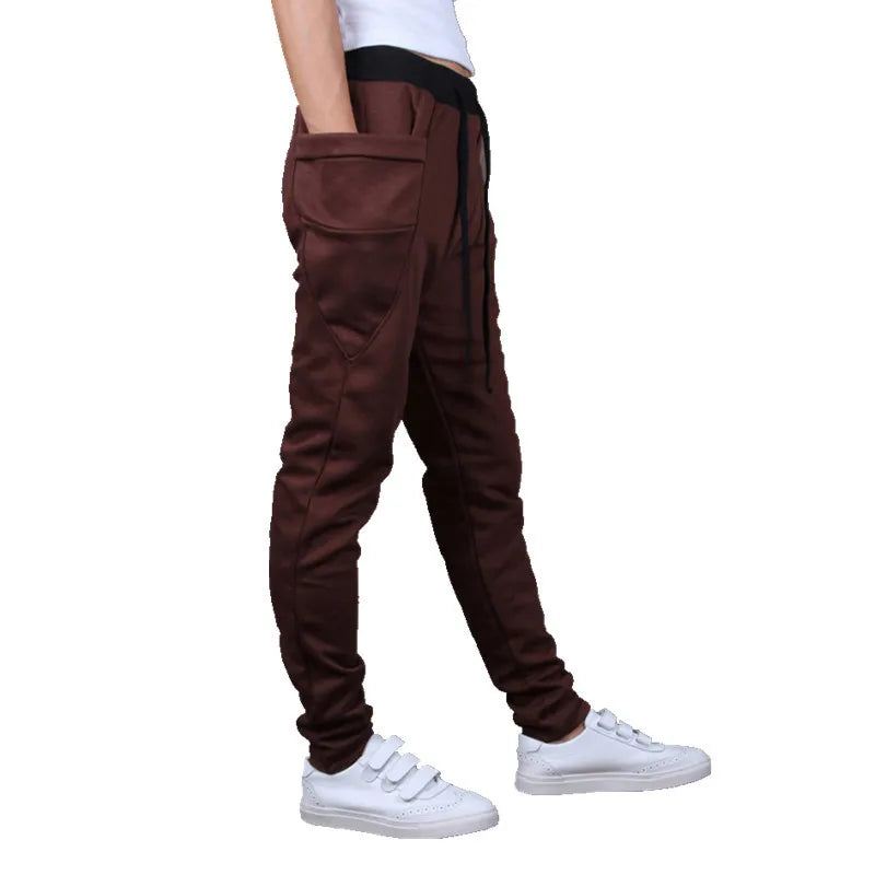 Men Joggers  2024 Big Pocket Hip Hop Trousers Men's Harem Pencil Pants Men's Jogger pants Sweatpants Men