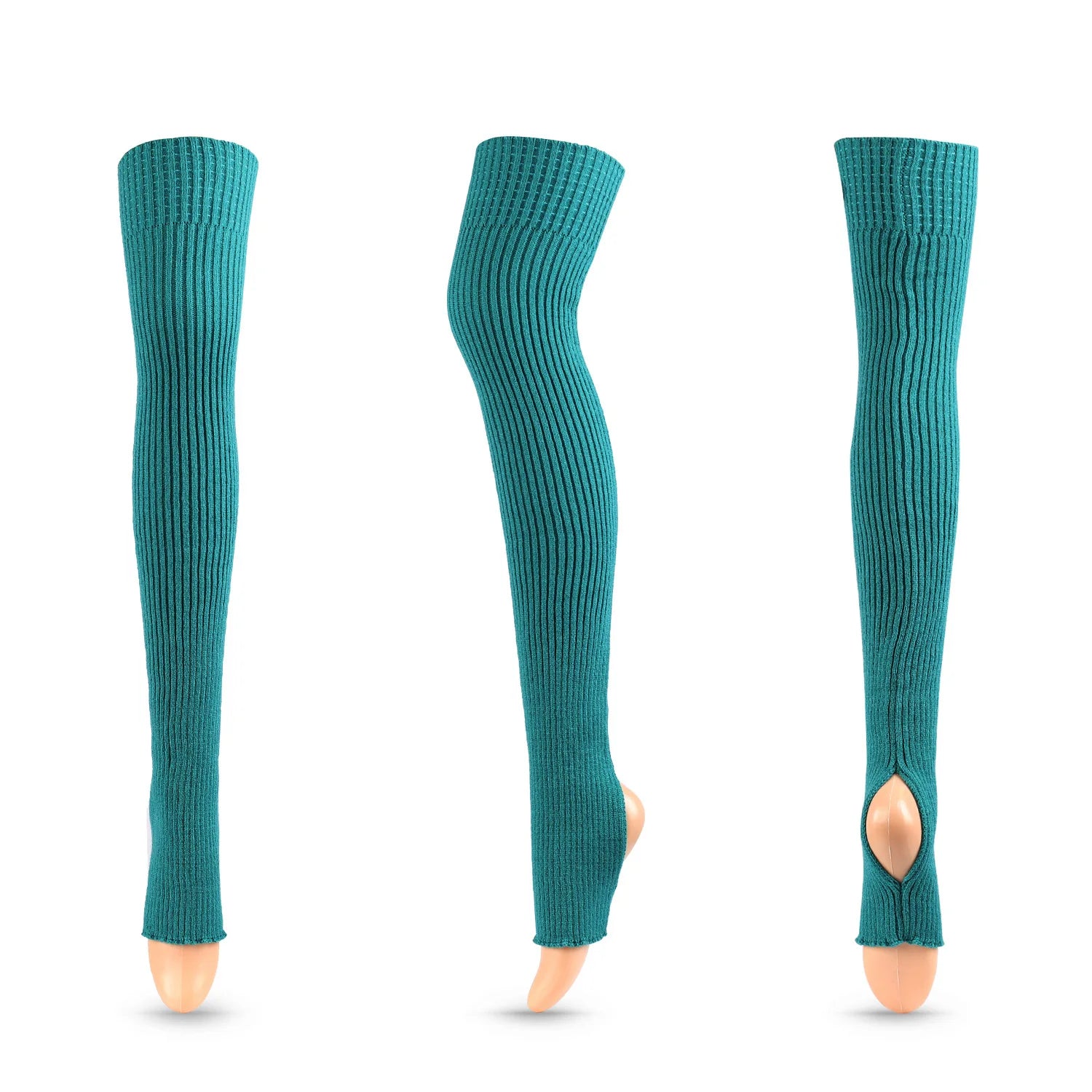 Leg Warmers New Adult Ballet Dance Stockings Yoga Warm Knit Shin Guard Sock Cover Extended Above Knee Stacking Socks 1 Pair