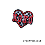 Valentine's Day Emblem Clothing Accessories Badge Sticker Embroidered Embroidery Sticker Iron-on Patches