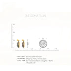 Studs Earrings For Women Tortoiseshell Acetate Resin Acrylic Heart Star Circle Geometric Earrings