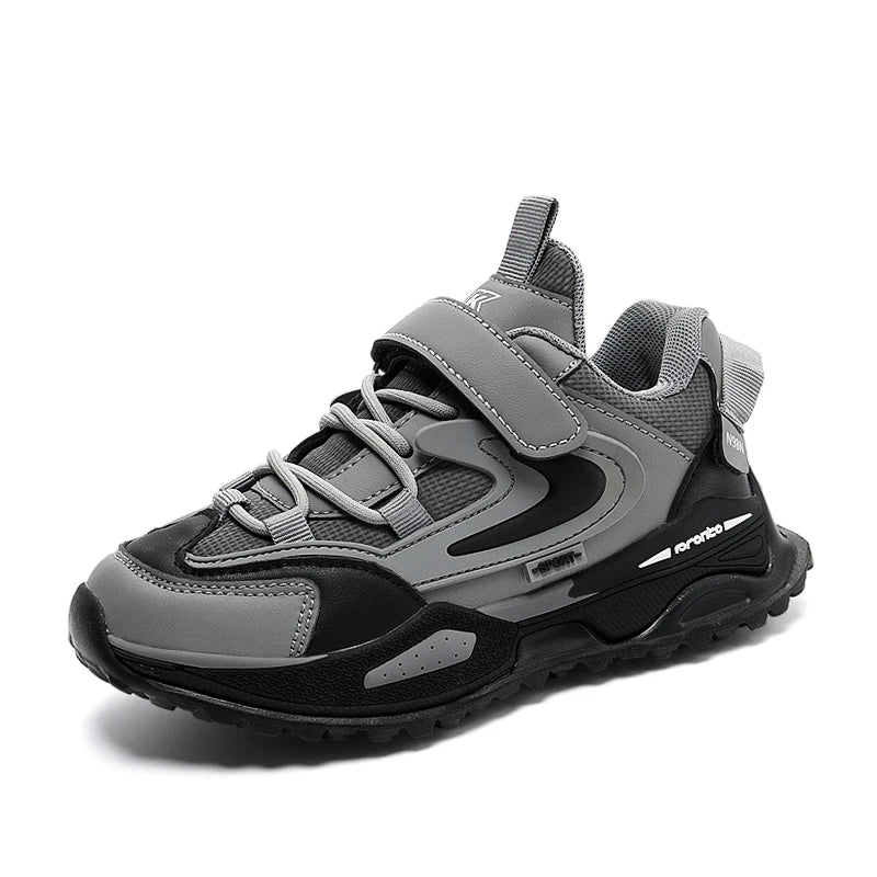 Children Shoes Children Casual Shoes 2025 New Deisgn PU Leather Sneakers for Kids Fashion Sports Shoes Boys Girls Comfortable Walking Shoes