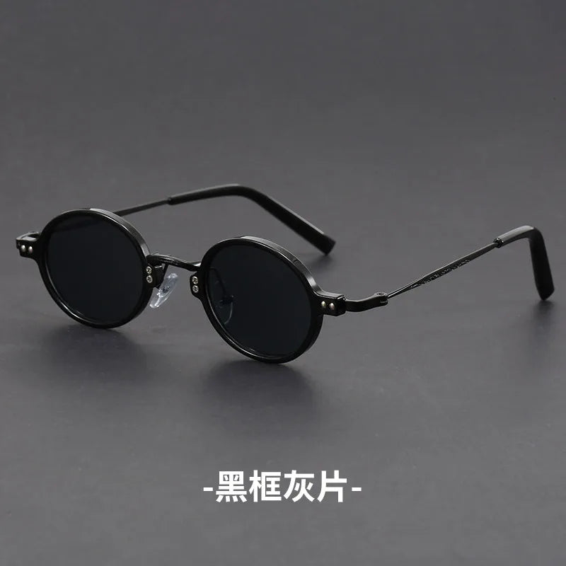 Round Sunglasses Man New FashionOutdoor Shades for Driving Women Brand Designer Vintage Fashion Sun Glasses Trendy Glasses UV400