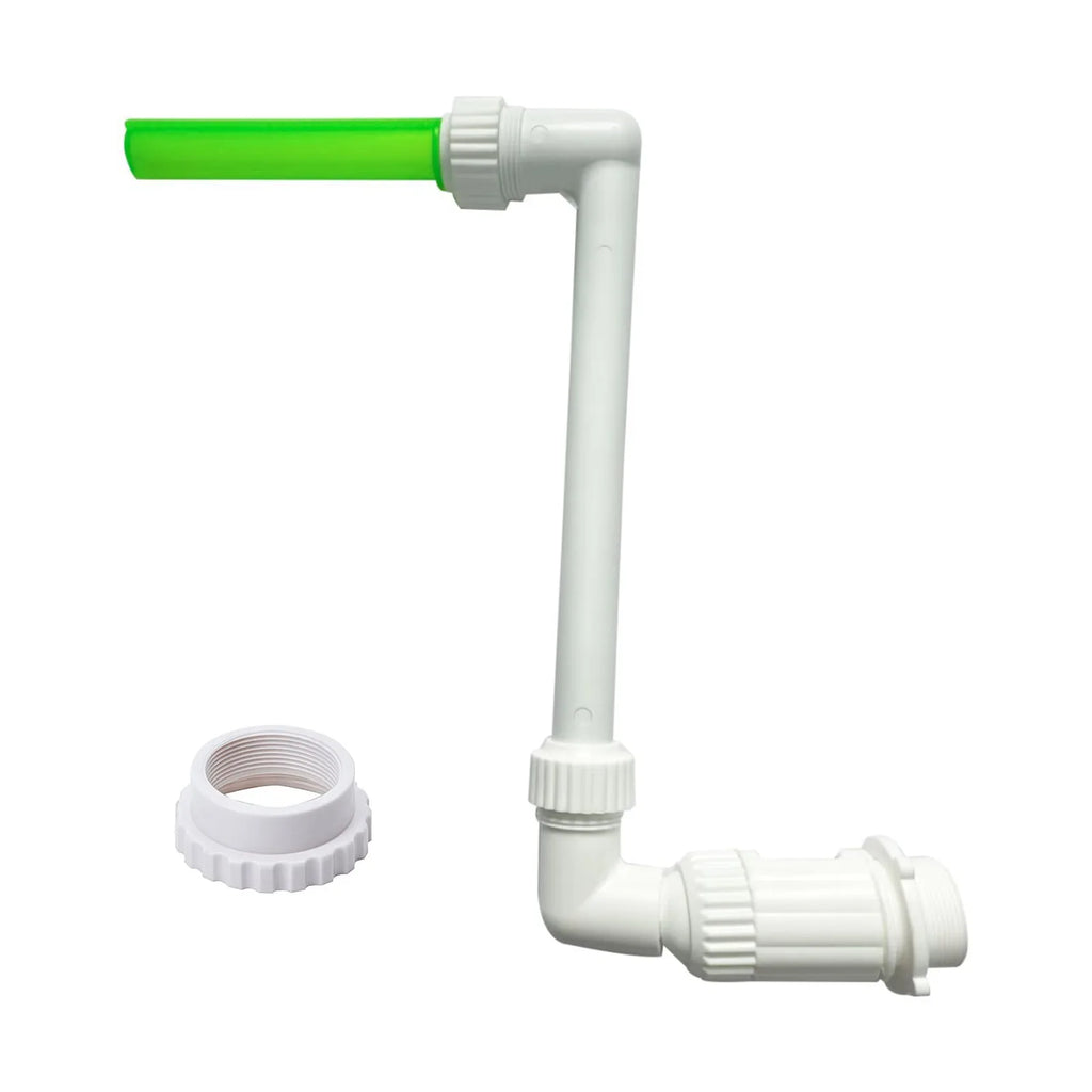 Pool Fountain Dual Spray Water Fountains for Above Ground/Inground Pools 2-in-1 Adjustable Waterfall Pool Sprinkler Fountain