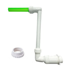 Pool Fountain Dual Spray Water Fountains for Above Ground/Inground Pools 2-in-1 Adjustable Waterfall Pool Sprinkler Fountain