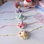 1pc Exquisitely Pet Hats Handmade Mini Pets Caps Crocheted Fashion Cats & Dogs Cute Pom-pom Photo Prop Pet Christmas Accessories