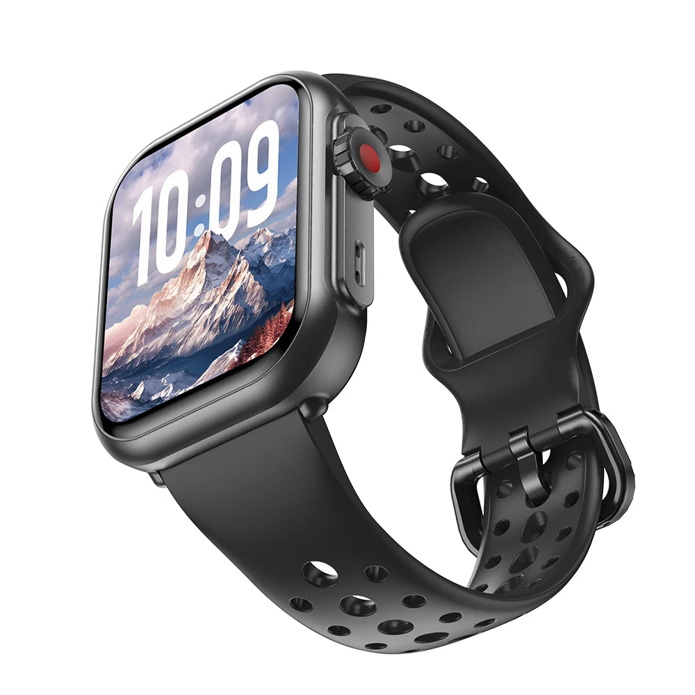 Smart Watch with 1.83-Inch Screen, 24-Hour Health Monitoring, Multiple Sports Modes, Information Reminders, Bluetooth Calling