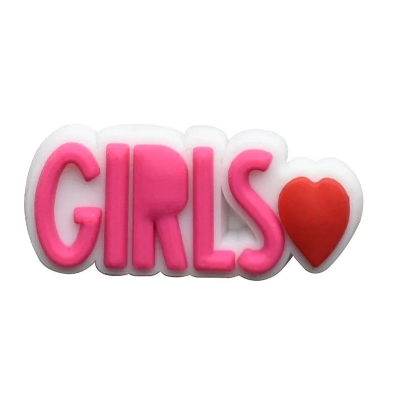 Pink Suitcase Shoe Charms for Crocs Accessories Sandals Men Clogs Pins Women Badges Girls Jeans Kids Decorations Buckle Shoes