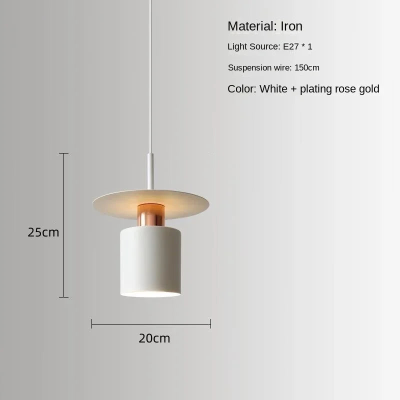 Modern and Minimalist Bedroom Bedside Small Chandelier Denmark Nordic Creative Corridor Study Restaurant Bar Small Chandelier