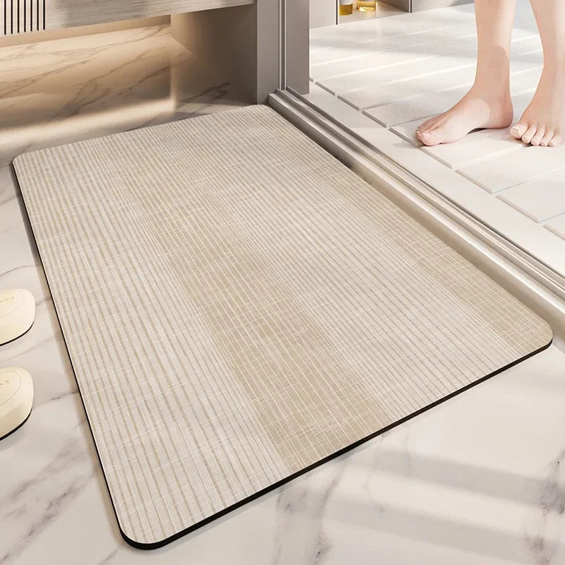 Bathroom Absorbent Carpet Quick-drying Non-slip Mat High Quality Diatom Mud Modern Home Decoration Simple and Easy To Care Rugs