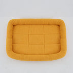 Pet Bed Soft Plush Square Kennel Cat Large Medium Small Dogs Bed Cushion Pet Accessories Cat Dog Sleep Pad House