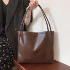 Women's Bag Simple Large Capacity Shoulder Bags For Women Waterproof Tote Bag Daily Commuting Handbag