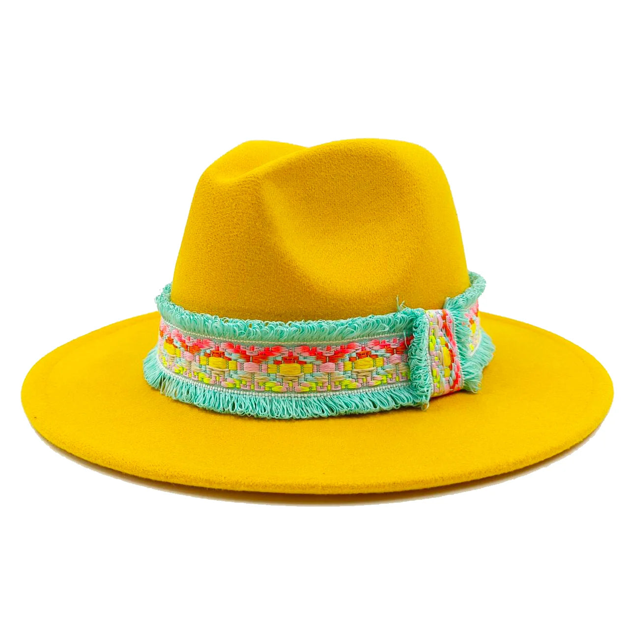 Fedoras 9.5cm Hat Bow Ribbon Feather Accessories Autumn and Winter Men's and Women's Hats Fashion Wide brimmed hats for women