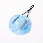 Pet Hats Cats Dogs Summer Sun Hats Open Ears Breathable Comfortable and Cute Bucket Hats Anti-strangulation Necks Adjustable