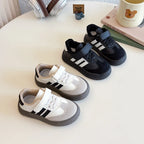 Children's Fashion Sports Shoes Crafted from PU Leather, Featuring Ergonomic Design, Soft Soles, and Suitable for Boy and Girl Children Shoes