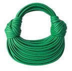 Handbags for Women 2025 New Gold Luxury Designer Brand Handwoven Noodle Bags Rope Knotted Pulled Hobo Silver Evening Clutch Chic