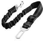 Pet Leash Dog Safety Leash Adjustable Retractable Cushioning Elastic Pet Leash Car Seat Seat Belt Safety Rope Tug Rope