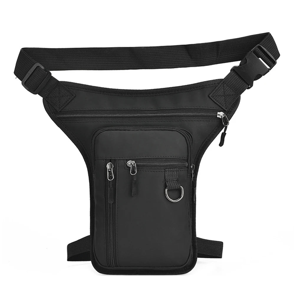 Men Drop Leg Bag Waist Bag for Men Fanny Pack Phone Purse Motorcycle Riding Shoulder Cross Body Thigh Male Hip Belt Waist Bags