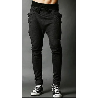 Men Joggers  2024 Big Pocket Hip Hop Trousers Men's Harem Pencil Pants Men's Jogger pants Sweatpants Men