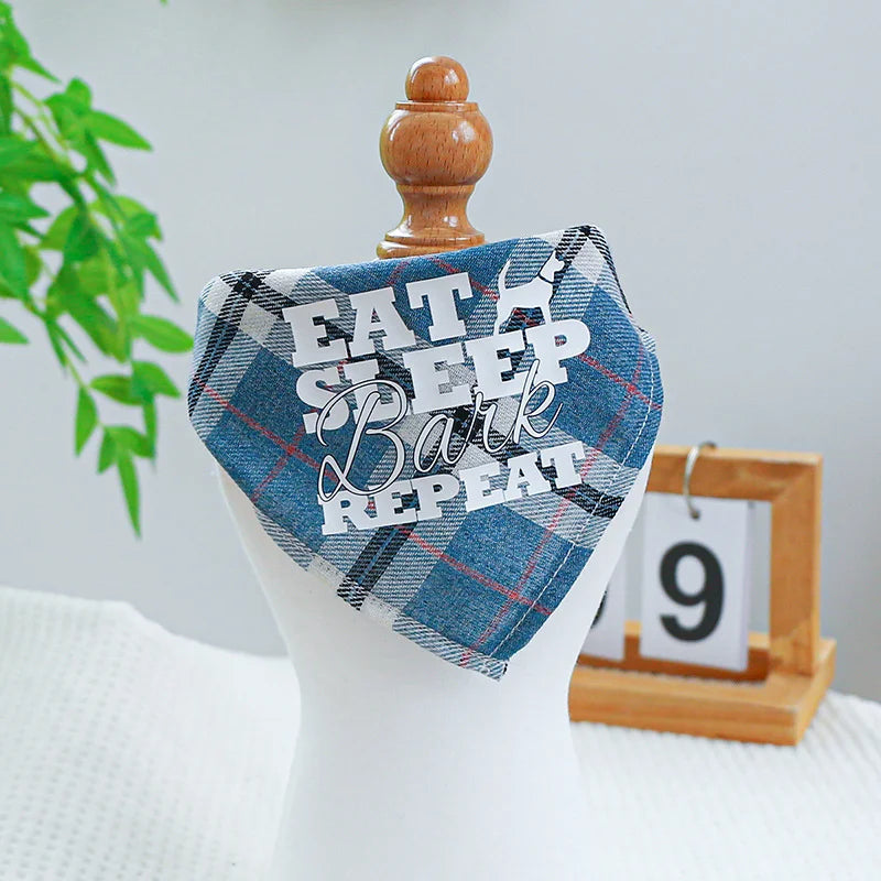 Pet Bandana Festival Costume Dogs Party Neck Scarf Collar Holiday Dress Up Double Layer Dog Tassels Bandanas