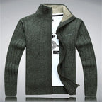 Sweater Male 2020 Wool Cotton Cardigan Autumn Men's Winter Sweater  Kint Wear Knitwear Coats Clothing