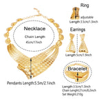 Jewelry For Women Necklace Rings Earrings Bracelet Set Fashion Simple Pendant Everyday Wear Nigerian Weddings  Jewelry Gifts