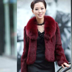 Fashion Faux Fur Wedding  Jacket Bolero Women Coat Prom Party Shrugs Wedding Wrap With Sleeves Customized